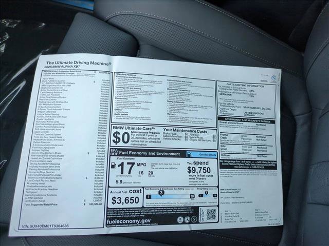 New 2026 BMW ALPINA XB7 image 18
