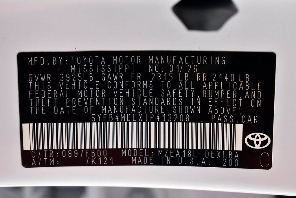 New 2026 Toyota Corolla LE image 14