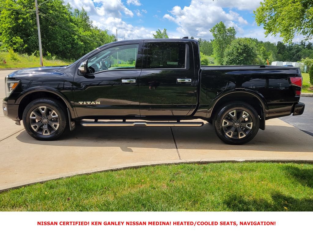 Certified 2023 Nissan Titan Platinum Reserve w/ Off Road Protection Package AWD/4WD image 7