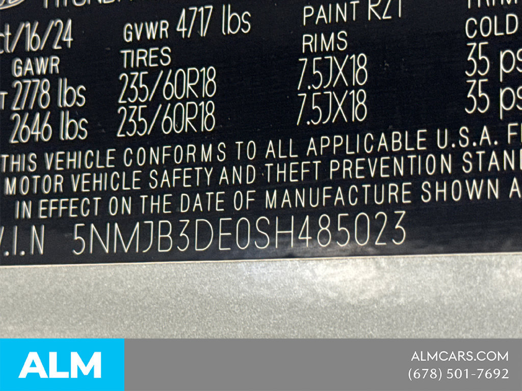 Used 2025 Hyundai Tucson SEL FWD image 35