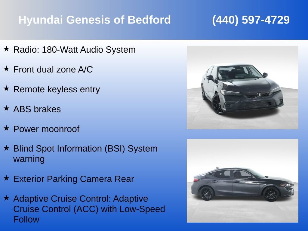 Used 2022 Honda Civic EX-L image 7