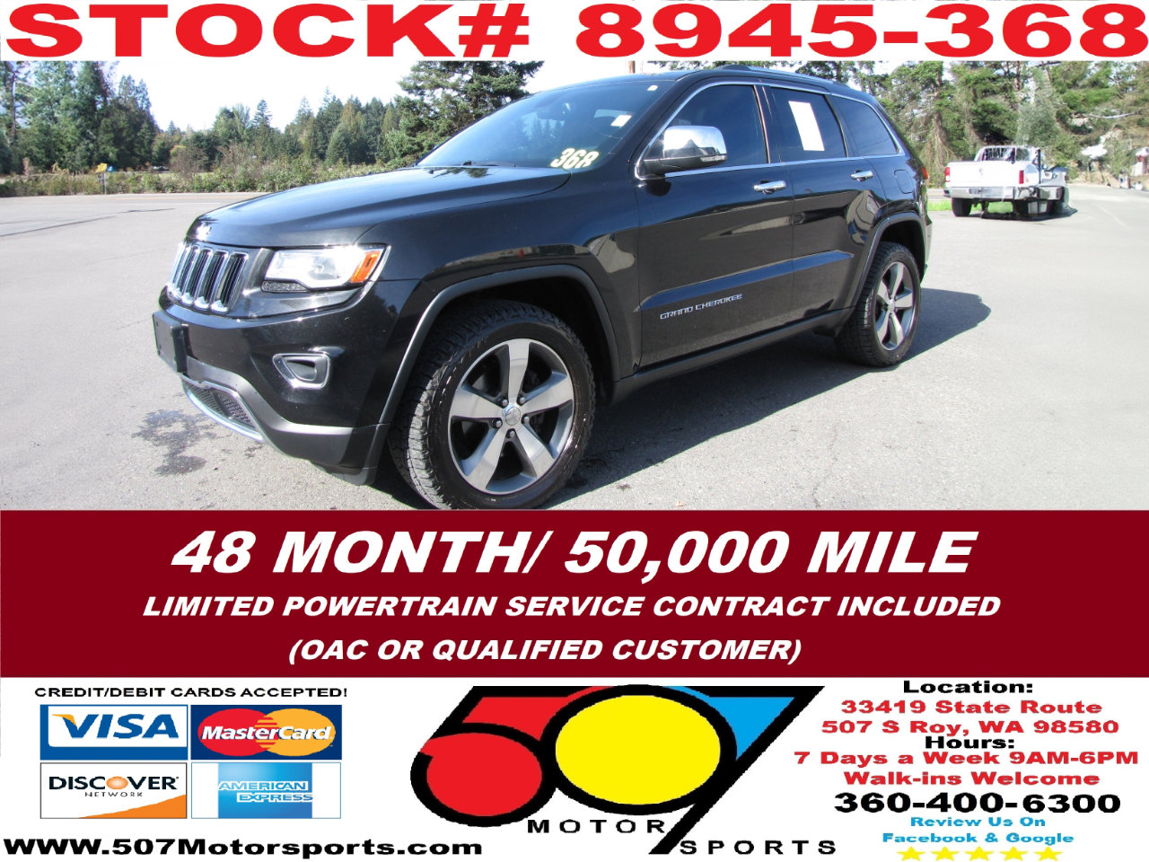 Used 2015 Jeep Grand Cherokee Limited w/ Luxury Group II