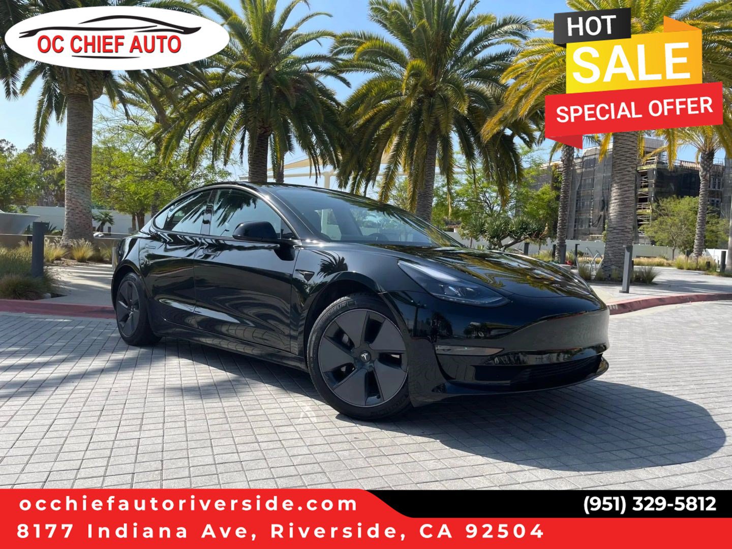 Used 2023 Tesla Model 3 Standard Range RWD image 1