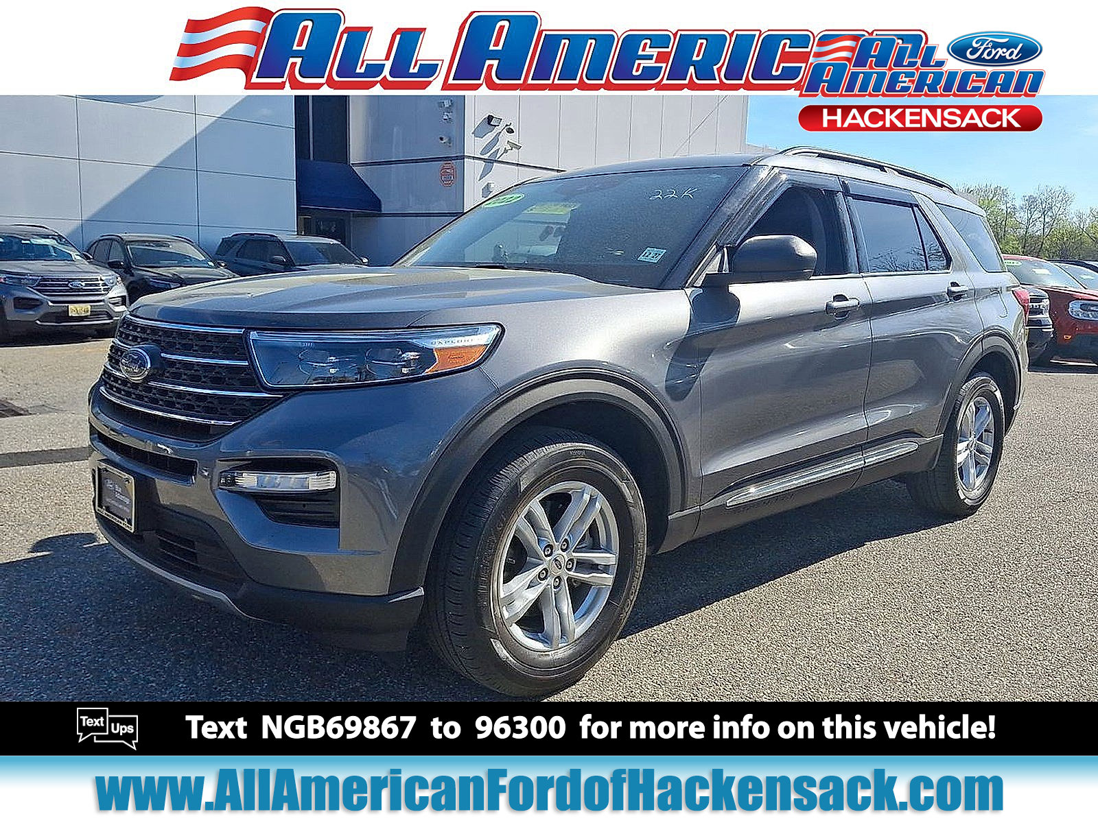 Certified 2022 Ford Explorer XLT w/ Equipment Group 202A image 1