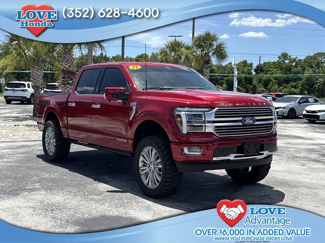 Used 2025 Ford F150 Platinum w/ Equipment Group 703A Plus AWD/4WD image 1