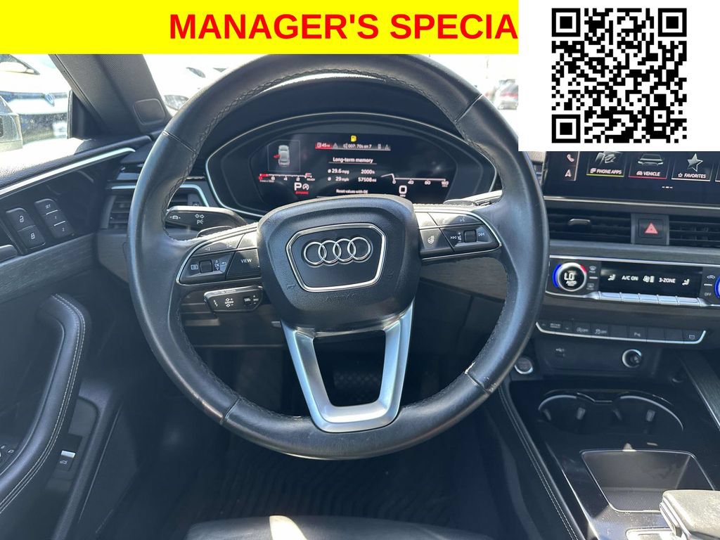 Used 2021 Audi A5 2.0T Premium Plus w/ Premium Plus AWD/4WD image 13