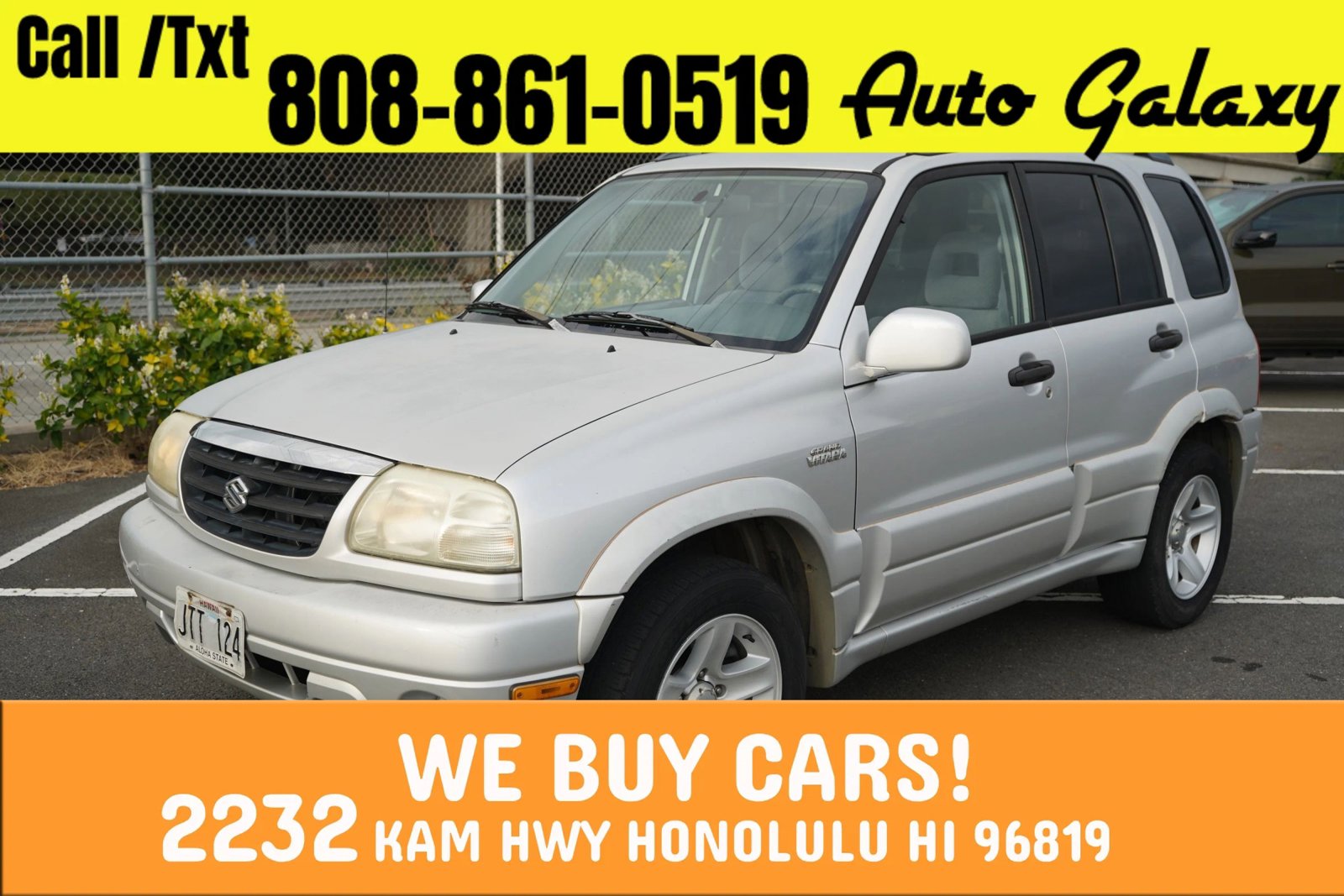 Used 2002 Suzuki Grand Vitara JLS