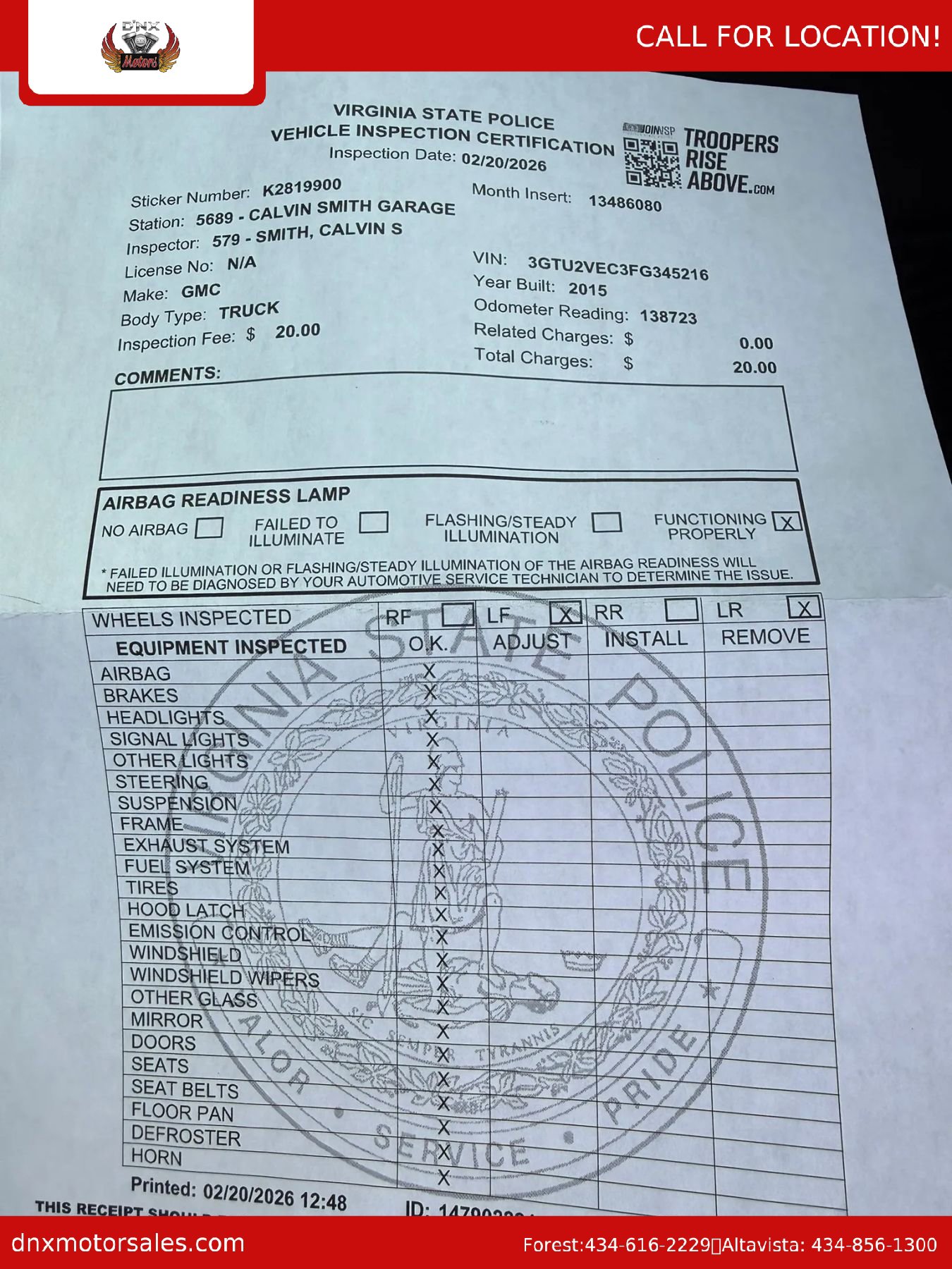 Used 2015 GMC Sierra 1500 SLT w/ SLT Crew Cab Value Package image 40