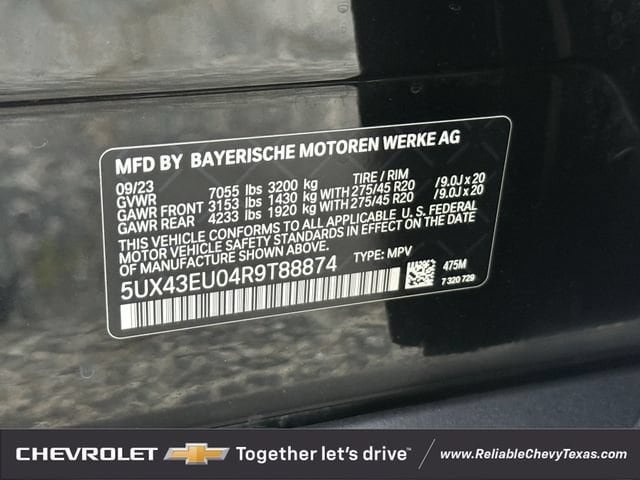 Used 2024 BMW X5 xDrive50e w/ Parking Assistance Package AWD/4WD image 34