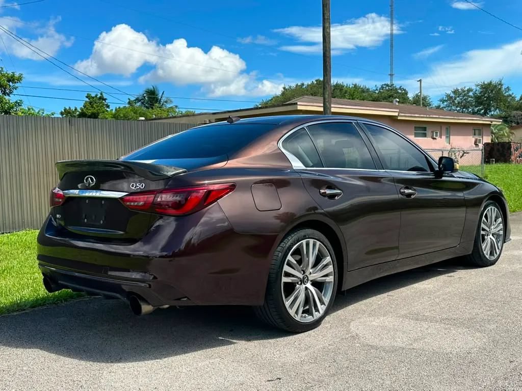Used 2018 INFINITI Q50 Luxe AWD/4WD image 4