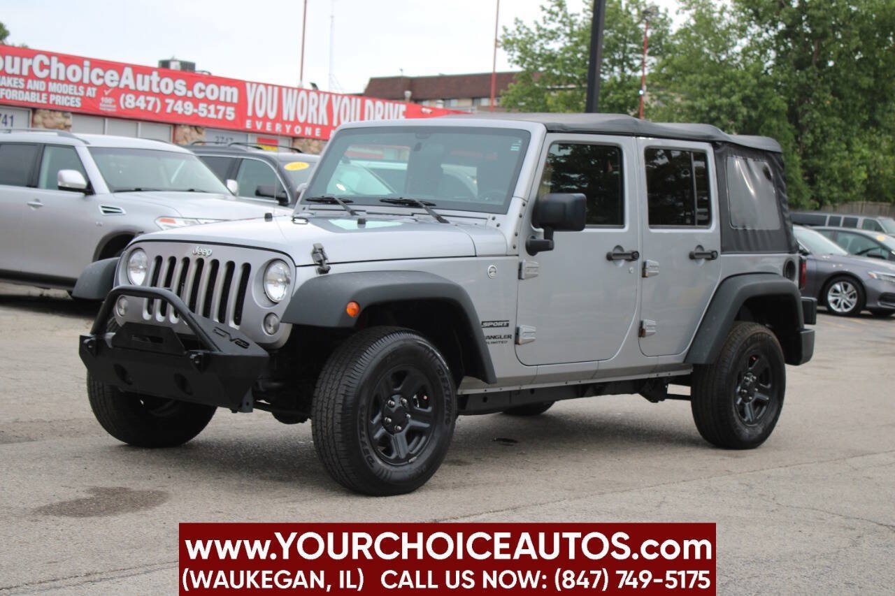 Used 2016 Jeep Wrangler Unlimited Sport
