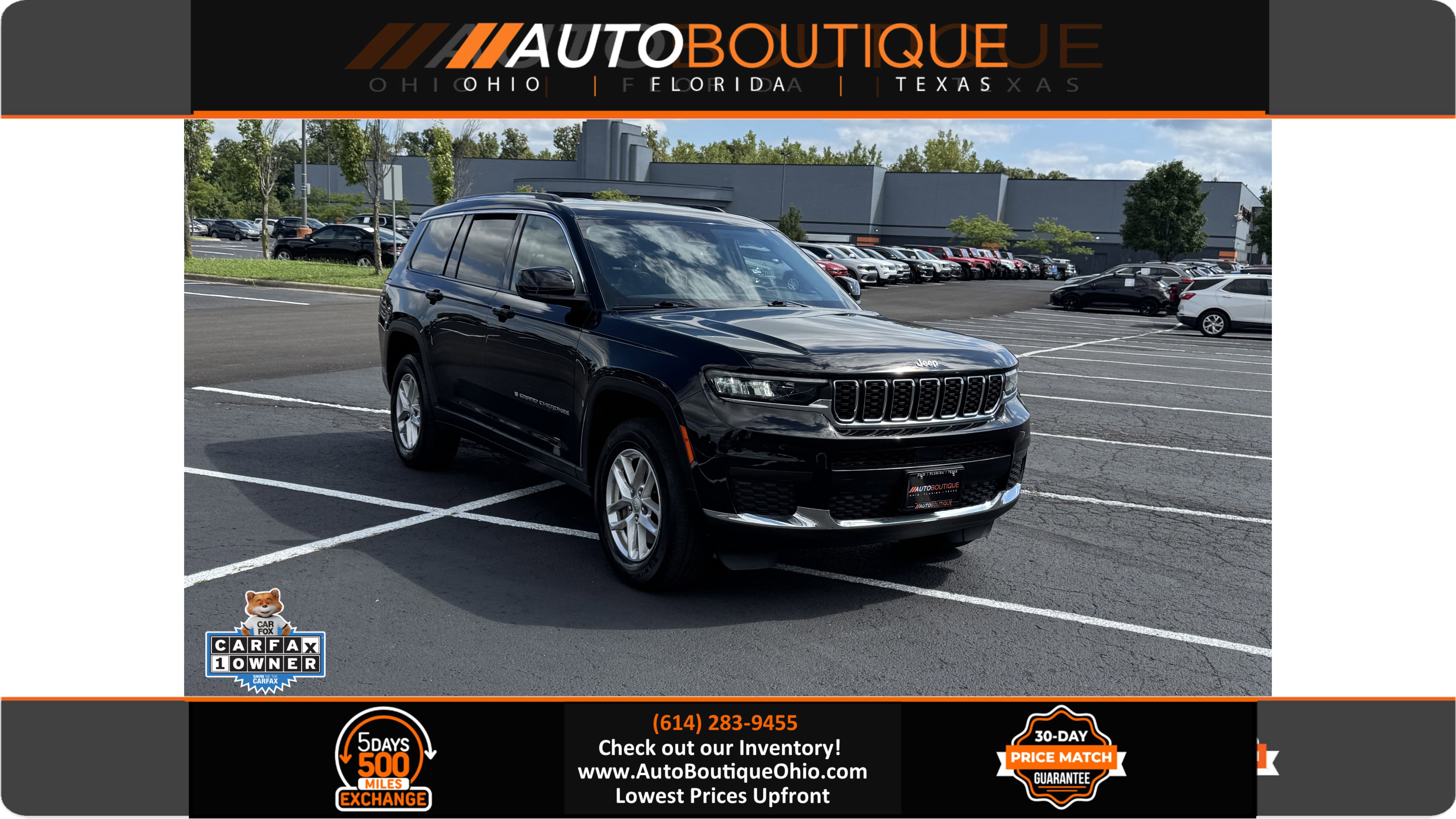 Used 2022 Jeep Grand Cherokee L Laredo w/ Luxury Tech Group I