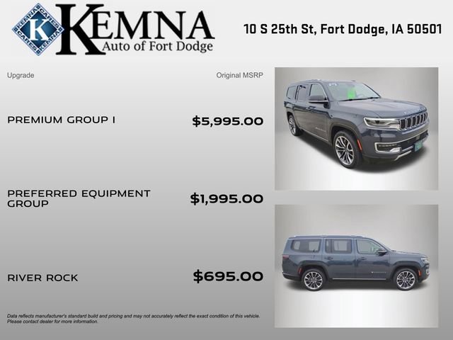 Used 2023 Jeep Wagoneer Series III w/ Premium Group I image 4