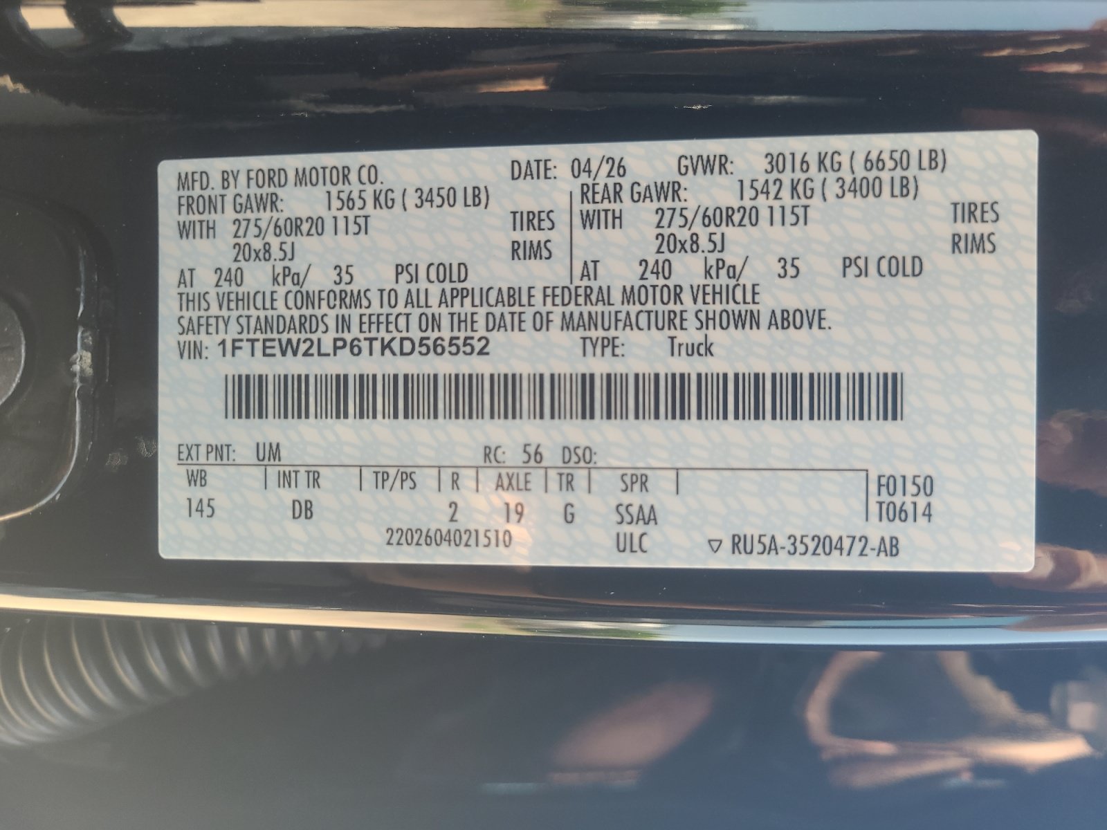 Used 2026 Ford F150 STX AWD/4WD image 25