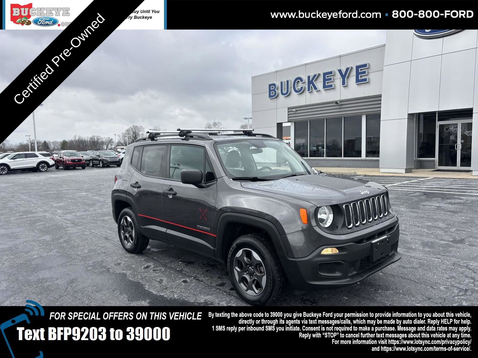 Used 2018 Jeep Renegade Sport w/ Power & Air Group