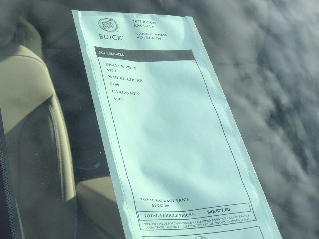 New 2025 Buick Enclave Preferred w/ Power Package image 13