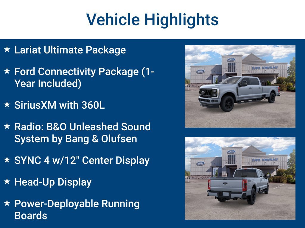 New 2026 Ford F250 Lariat w/ Black Appearance Package AWD/4WD image 3