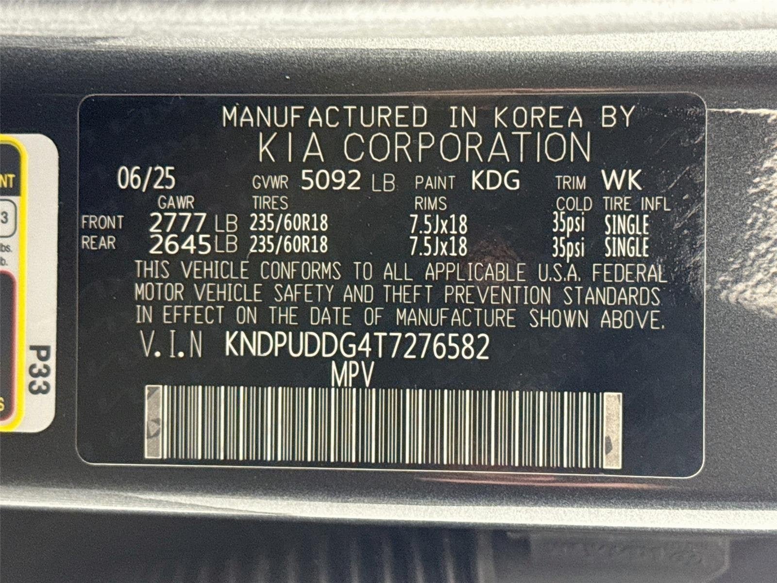 Certified 2026 Kia Sportage S AWD/4WD image 31
