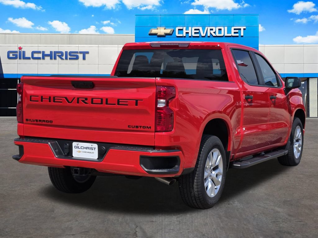 New 2026 Chevrolet Silverado 1500 Custom w/ LPO, Dark Essentials Package RWD image 8