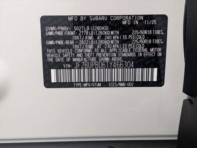 Used 2026 Subaru Outback Premium AWD/4WD image 19