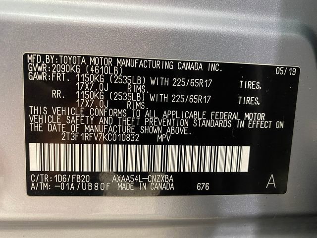 Used 2019 Toyota RAV4 LE AWD/4WD image 24