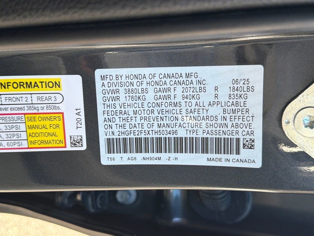 Used 2026 Honda Civic Sport image 31