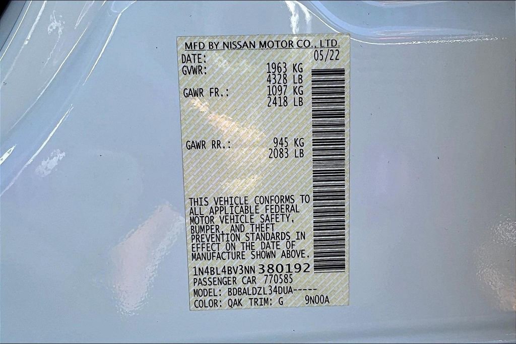 Used 2022 Nissan Altima 2.5 S image 21