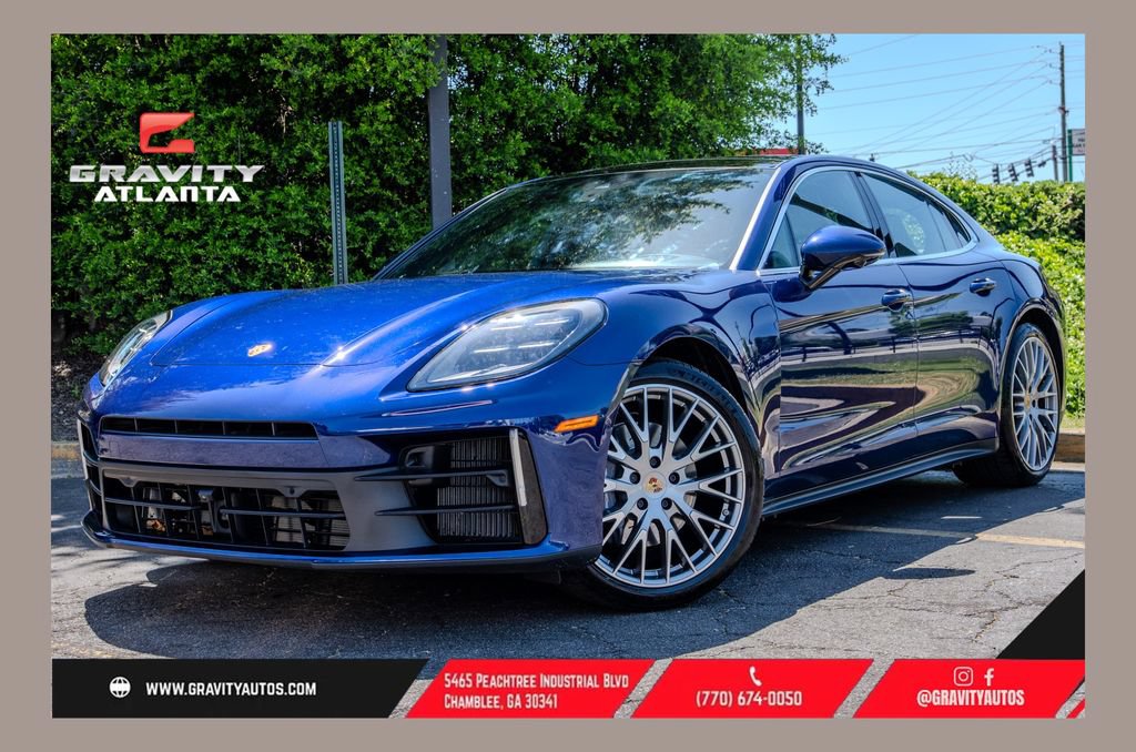 Used 2024 Porsche Panamera 4 AWD/4WD image 1