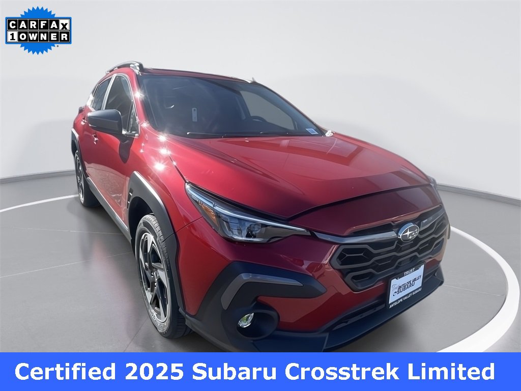Certified 2025 Subaru Crosstrek 2.5i Limited w/ Crosstrek Mirror Package