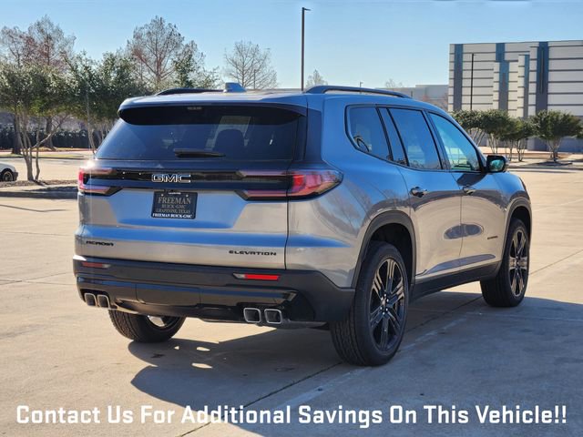 New 2026 GMC Acadia Elevation w/ Black Edition image 3