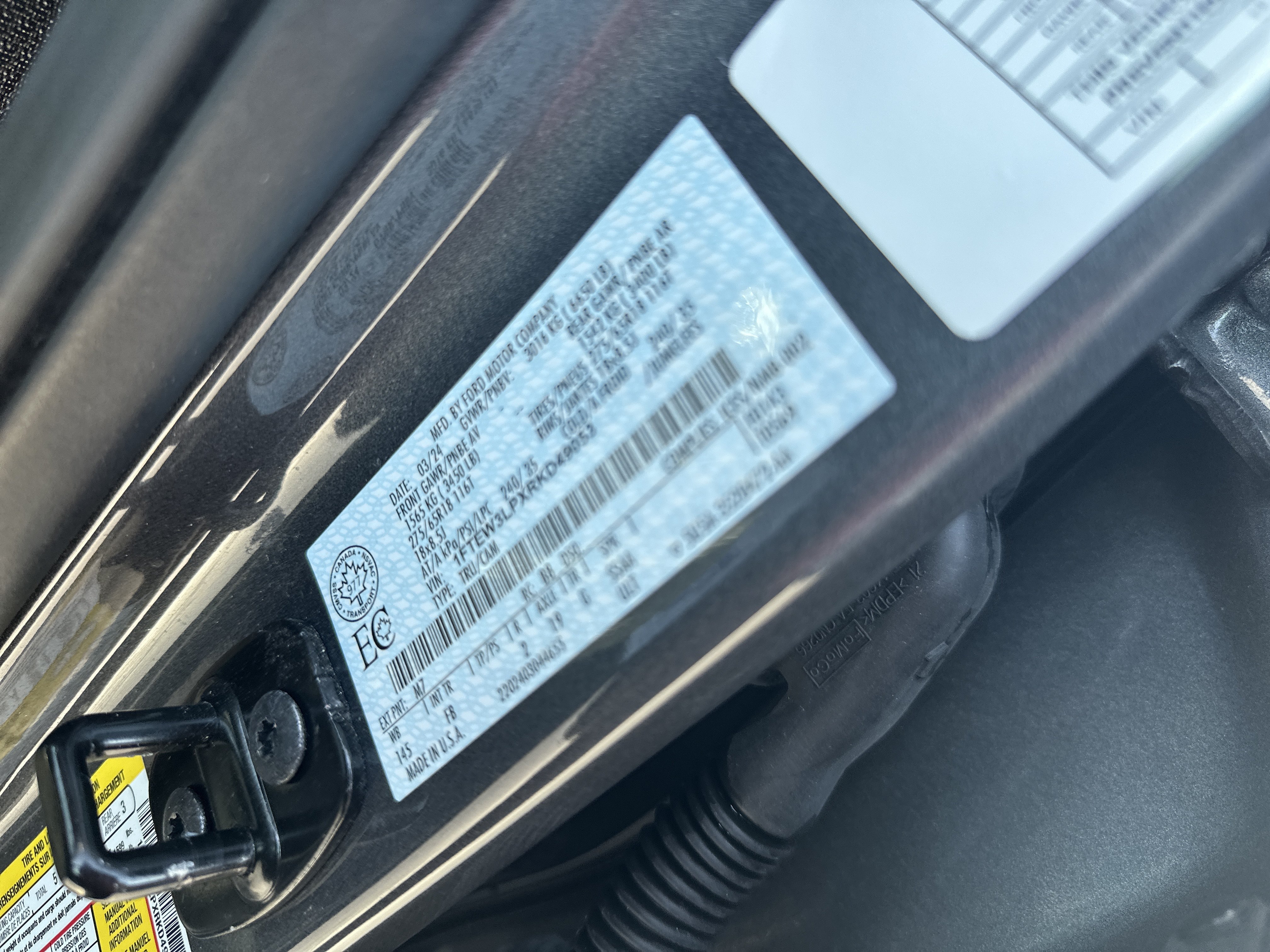 Used 2024 Ford F150 XLT w/ Equipment Group 302A MID AWD/4WD image 28