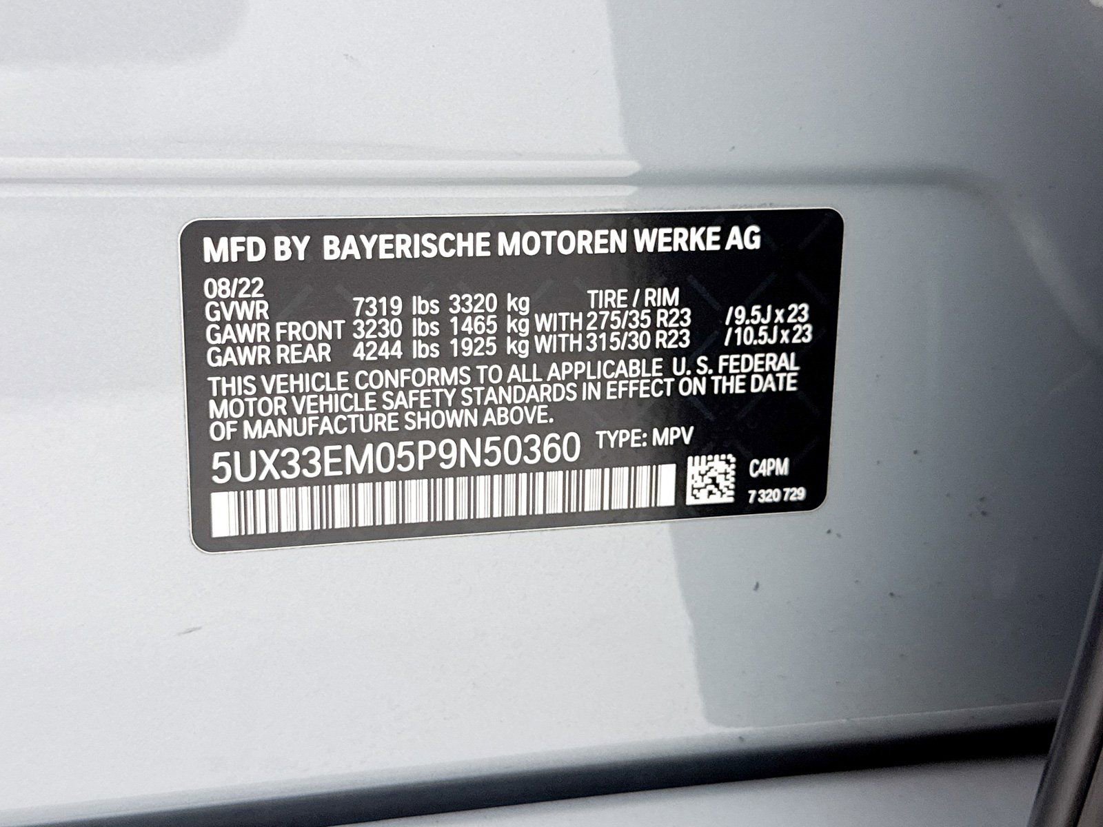 Used 2023 BMW X7 M60i w/ Executive Package AWD/4WD image 44