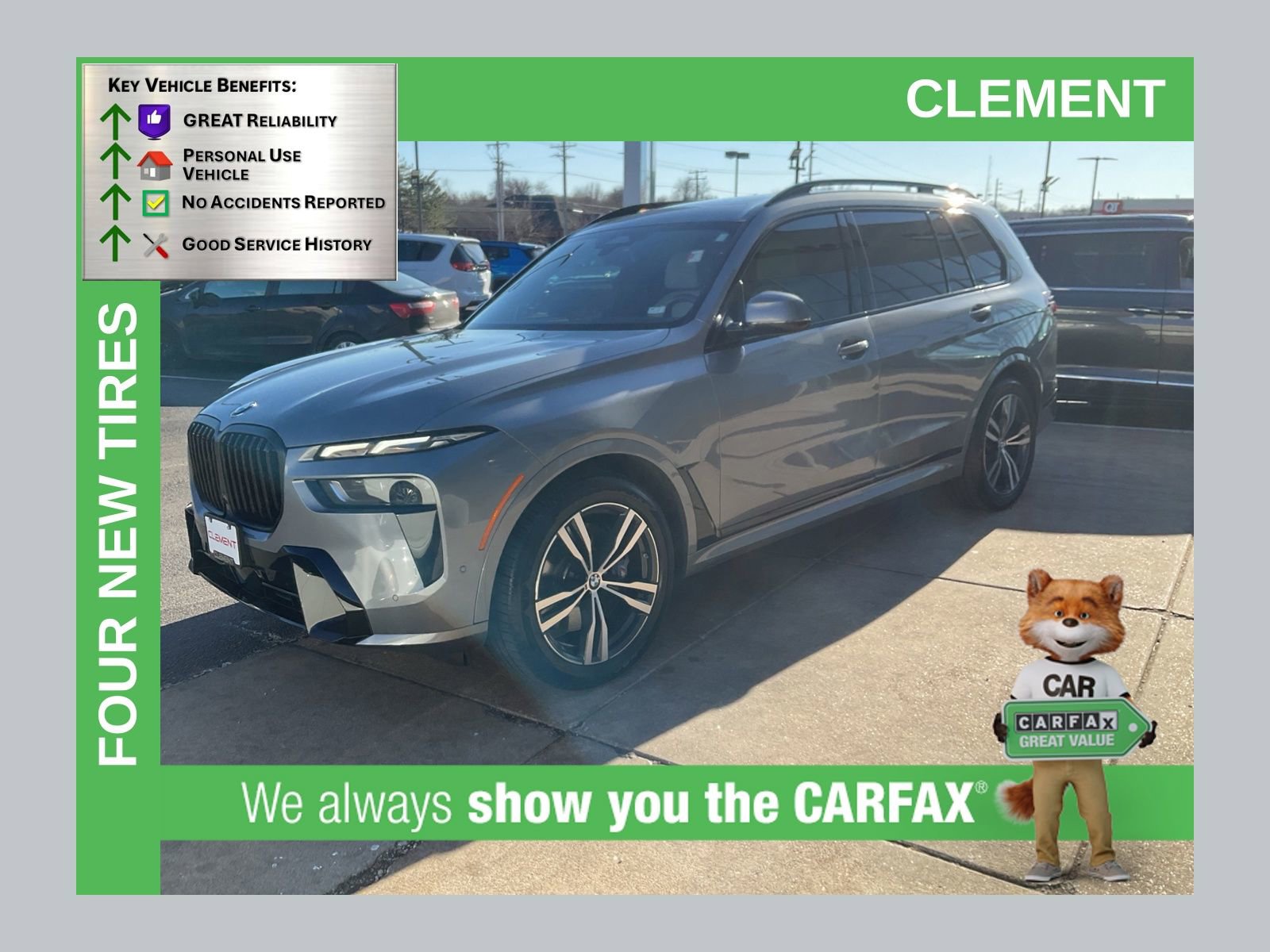 Used 2023 BMW X7 xDrive40i w/ Dynamic Handling Package image 1