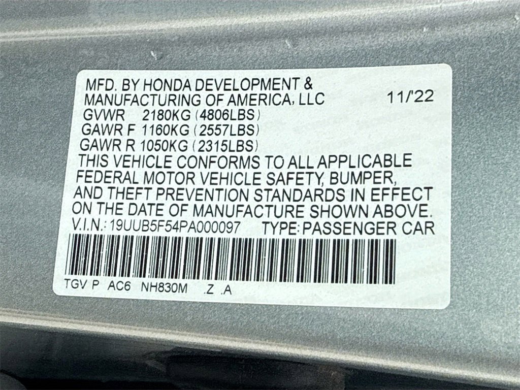 Used 2023 Acura TLX w/ A-SPEC Pkg image 34