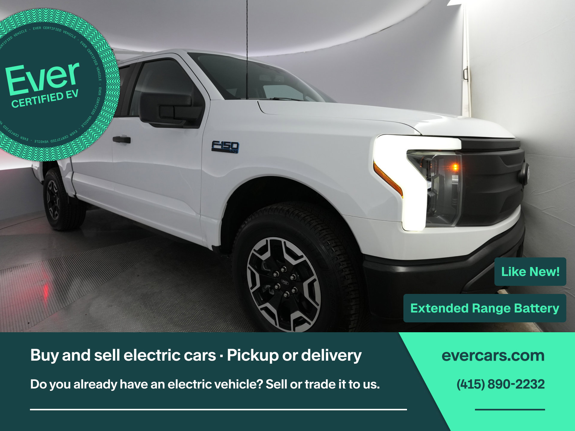 Used 2024 Ford F150 Lightning Pro w/ Pro SSV Package AWD/4WD image 1