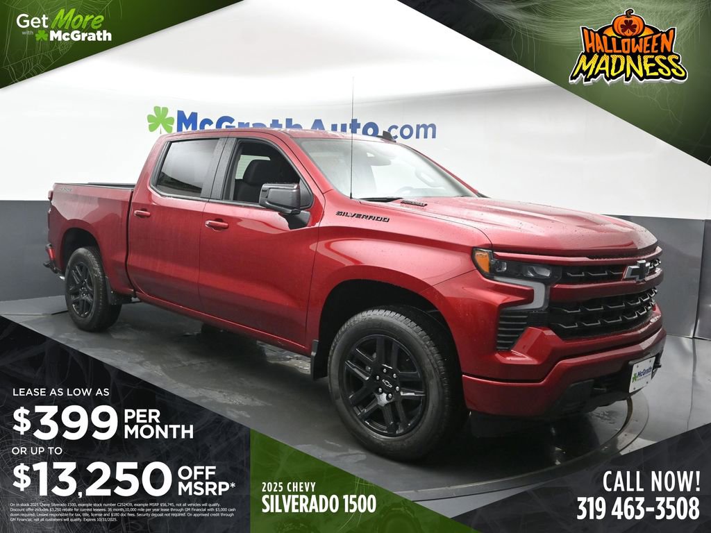 New 2025 Chevrolet Silverado 1500 RST w/ Dark Appearance Package