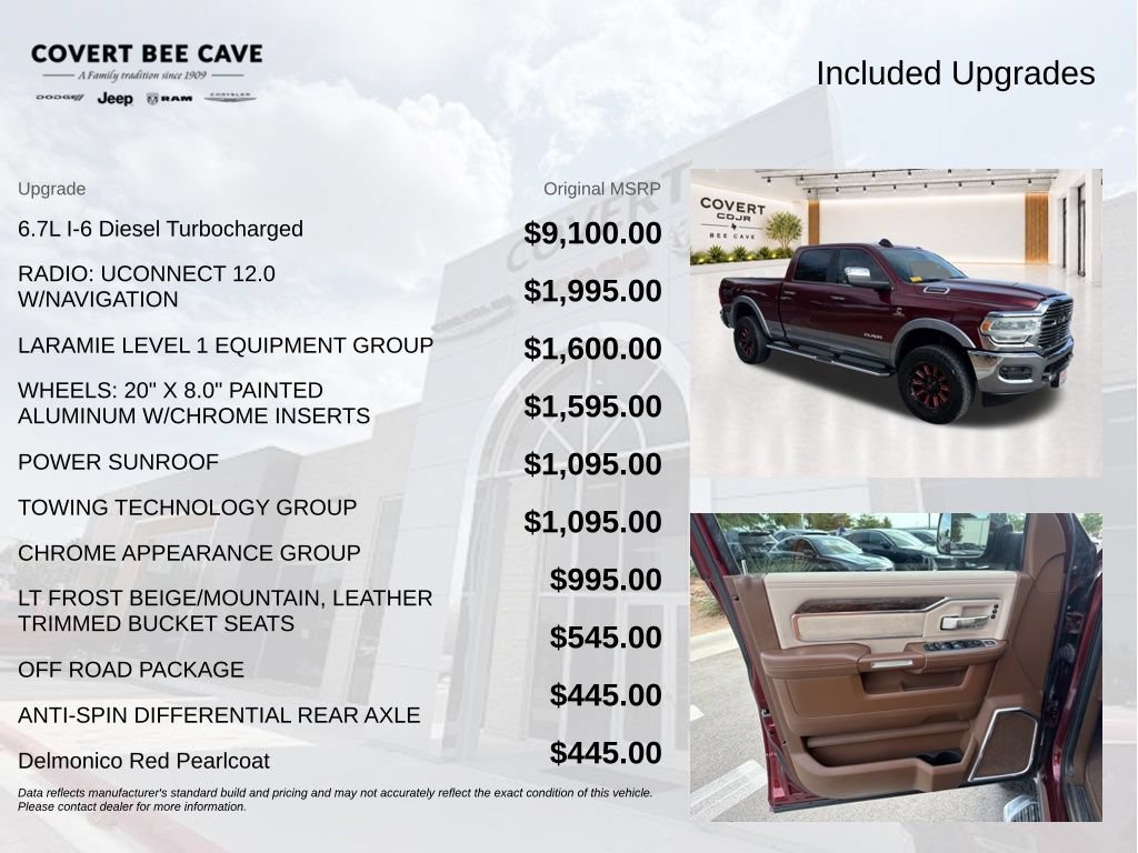 Used 2019 RAM 2500 Laramie AWD/4WD image 8