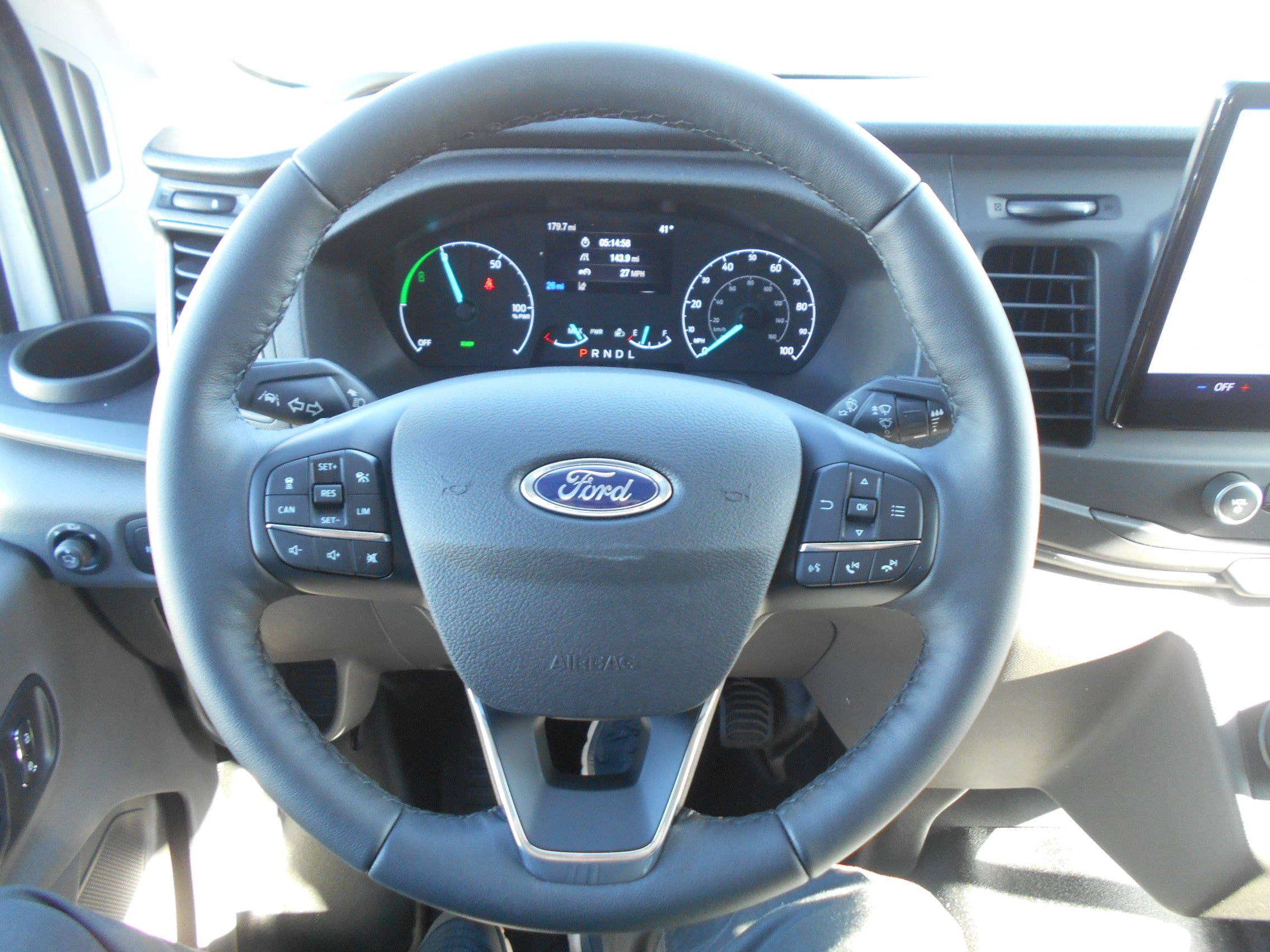 Used 2022 Ford E-Transit Medium Roof w/ Load Area Protection Package RWD image 13