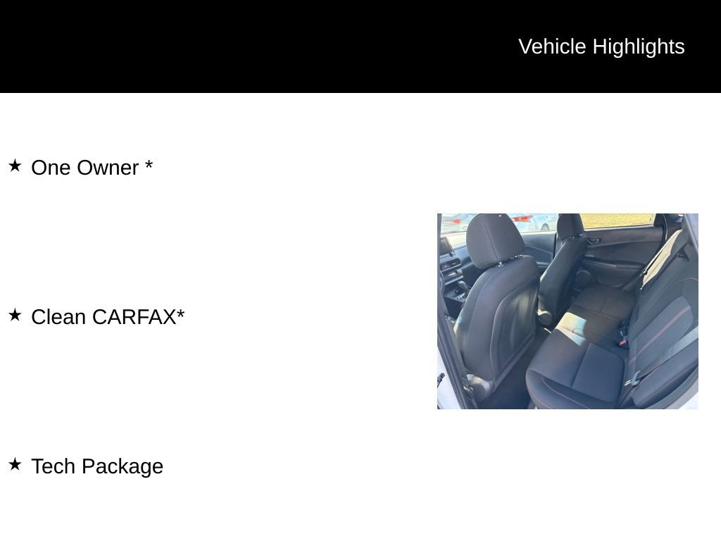 Used 2022 Hyundai Kona N Line w/ Tech Package image 11