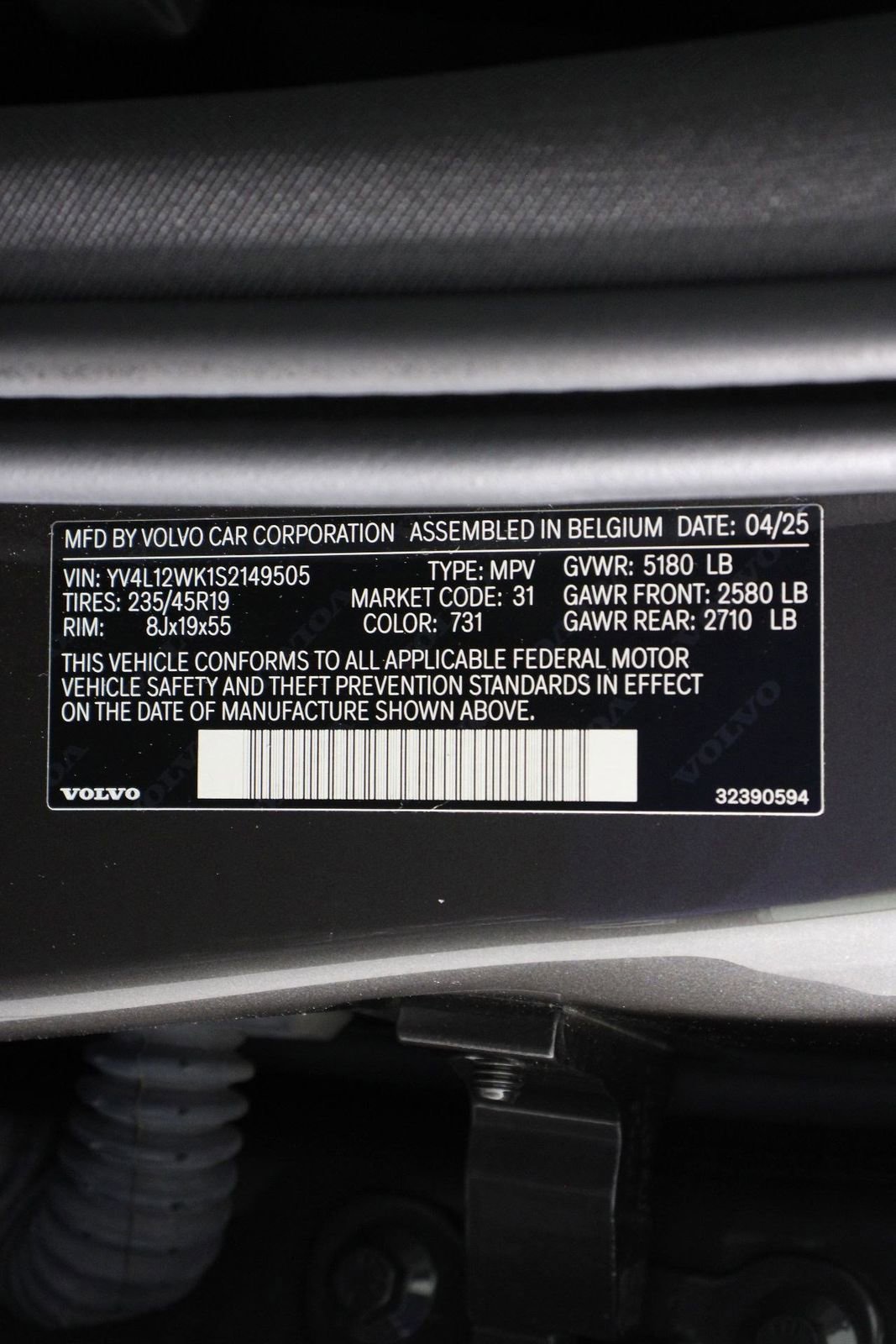 Certified 2025 Volvo V60 B5 Cross Country Plus image 16