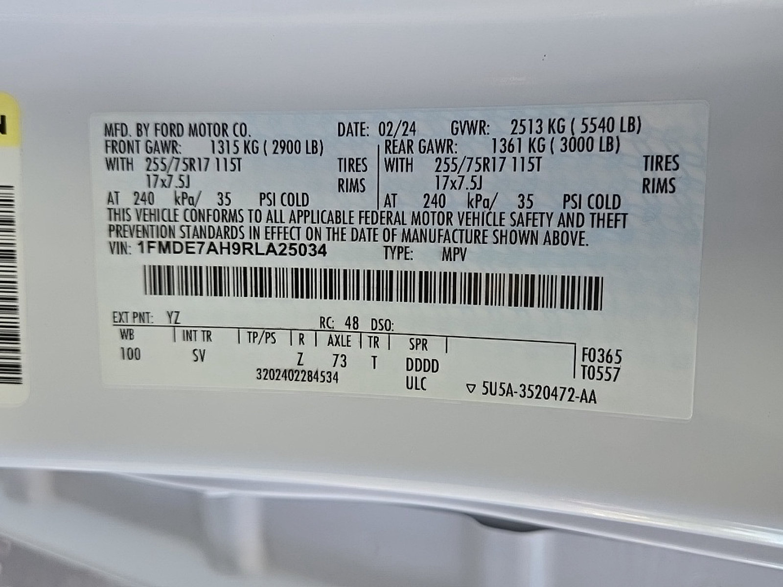 Certified 2024 Ford Bronco Big Bend AWD/4WD image 24