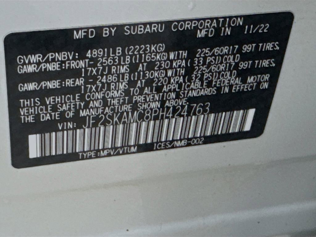 Certified 2023 Subaru Forester Wilderness image 30