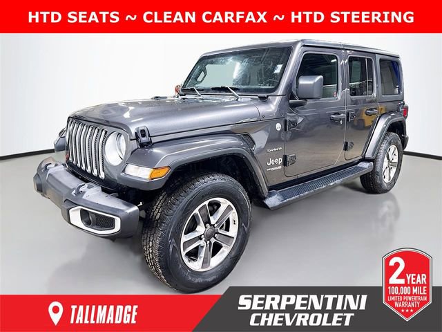 Used 2021 Jeep Wrangler Unlimited Sahara w/ Cold Weather Group image 1