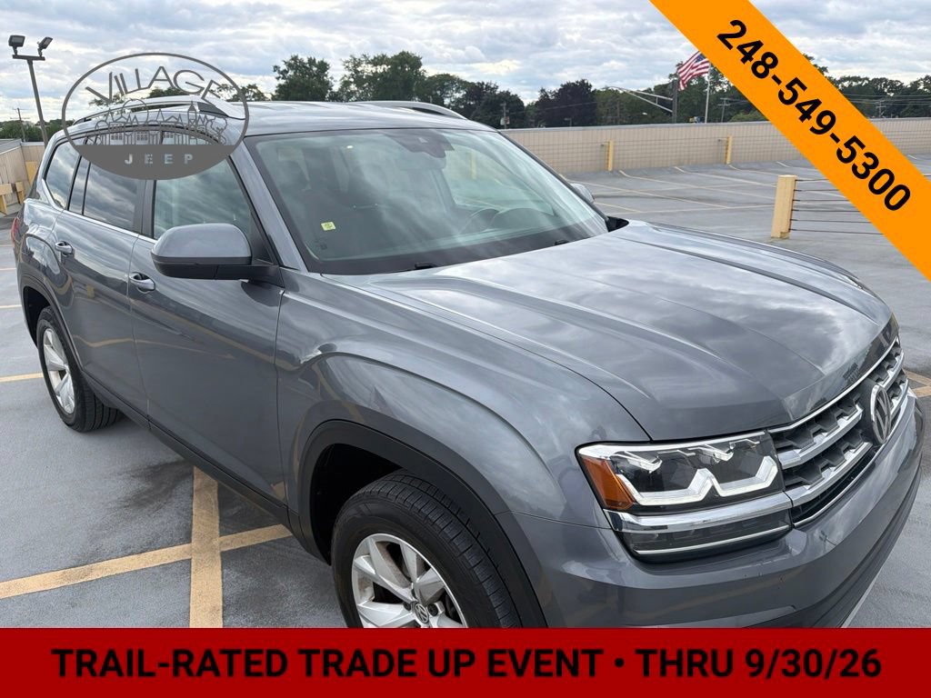 Used 2018 Volkswagen Atlas SE AWD/4WD image 3