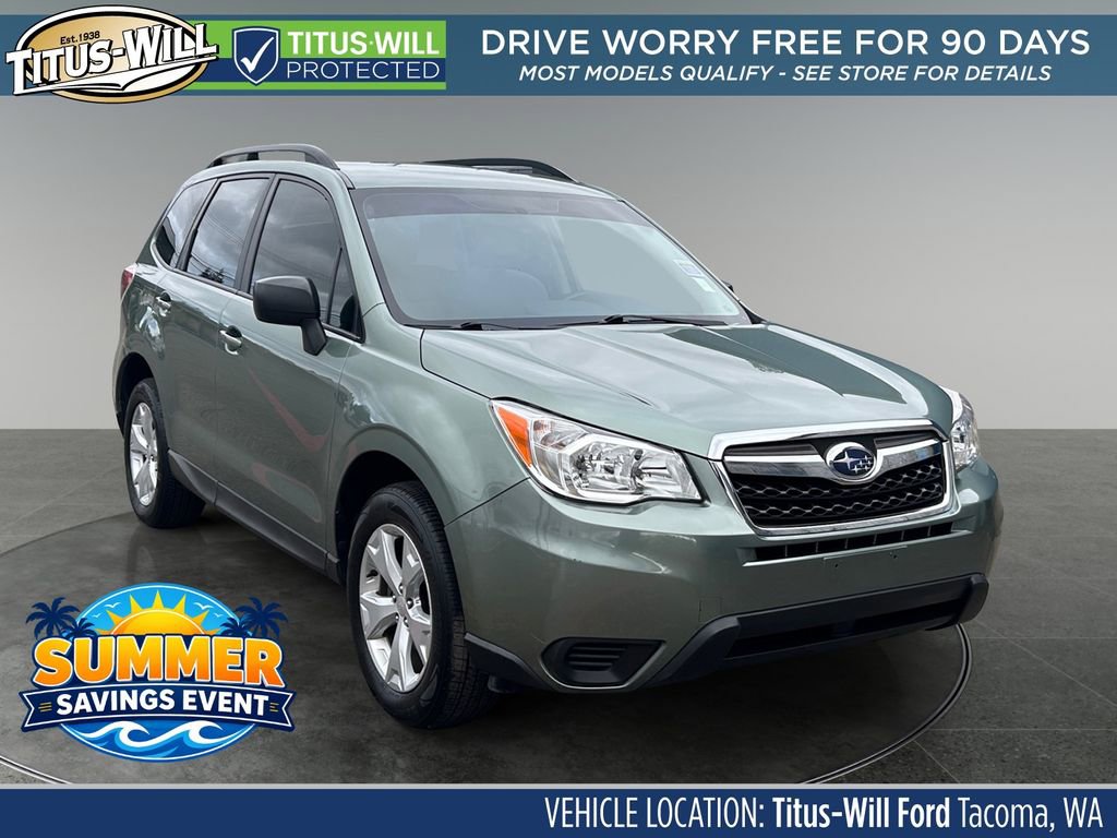 Used 2015 Subaru Forester 2.5i w/ Alloy Wheel Package AWD/4WD image 1
