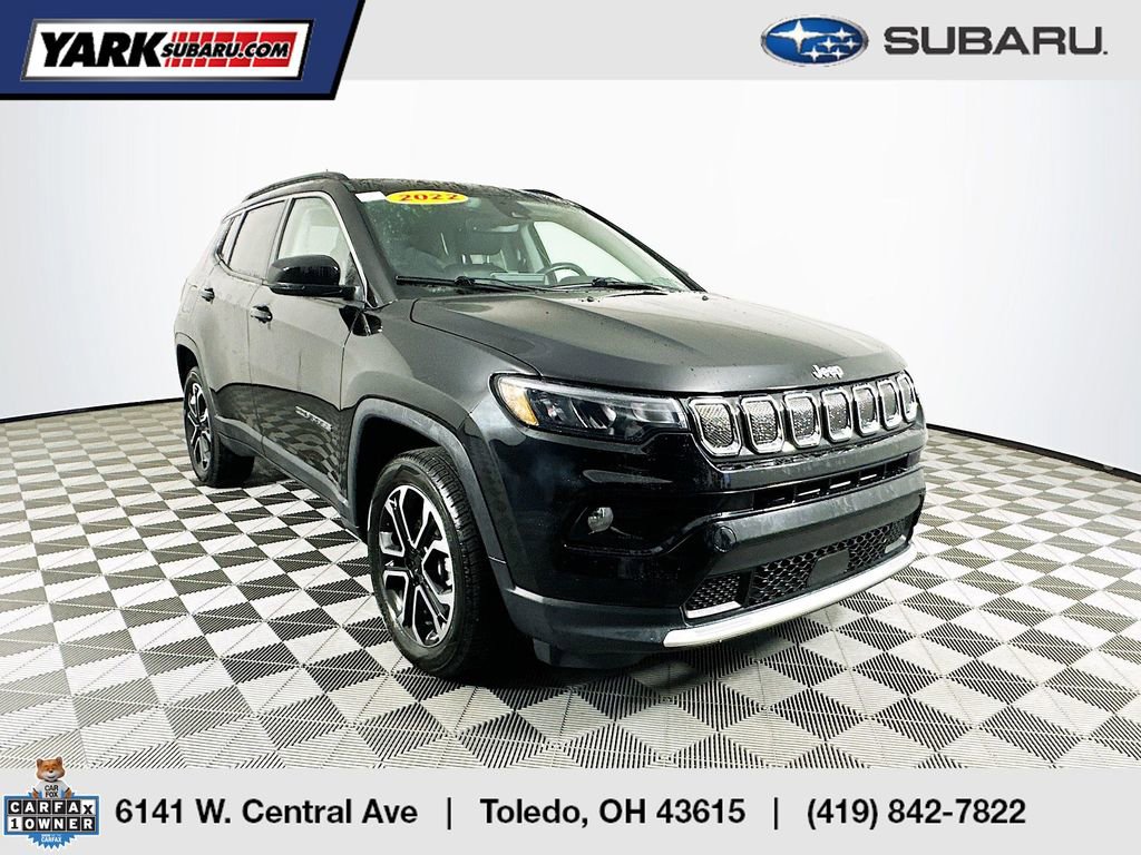 Used 2022 Jeep Compass Limited w/ Sun and Sound Group
