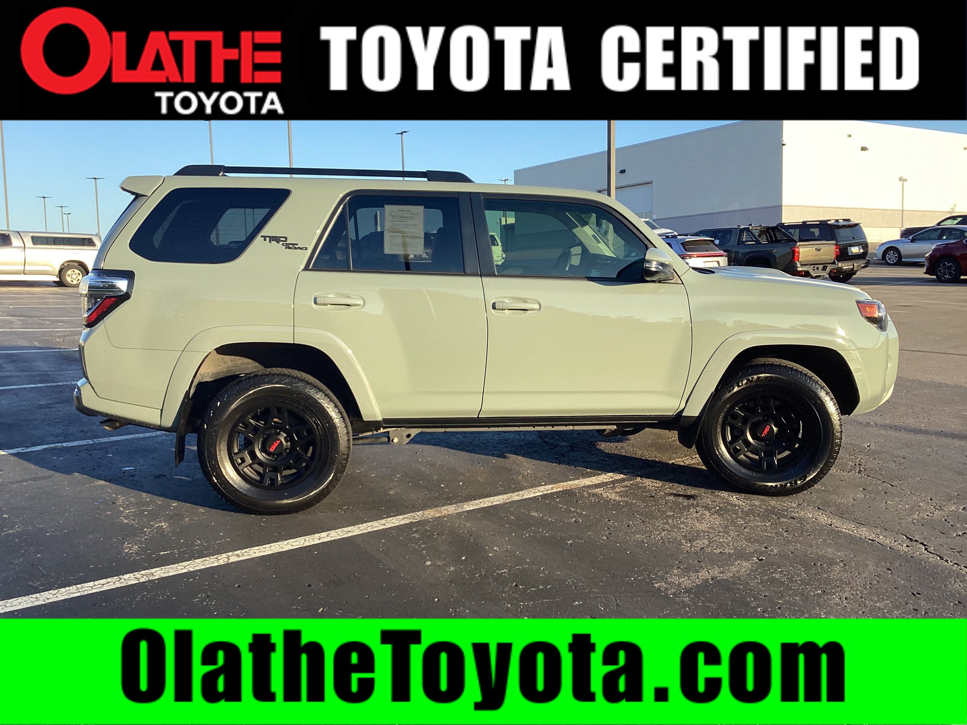 Certified 2023 Toyota 4Runner TRD Off-Road Premium w/ Moonroof Package AWD/4WD image 1