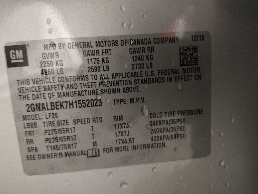 Used 2017 Chevrolet Equinox LS FWD image 33