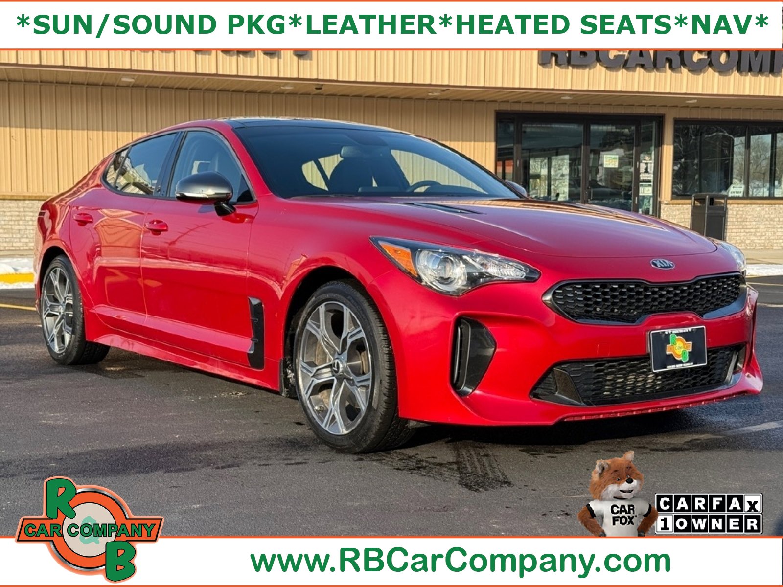 Used 2021 Kia Stinger GT-Line w/ Sun & Sound Package