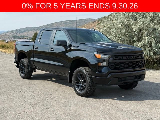 New 2026 Chevrolet Silverado 1500 Custom Trail Boss w/ Dark Appearance Package AWD/4WD image 8